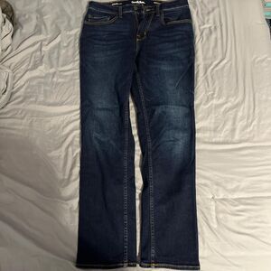Goodfellow-co Men's Navy and Blue Jeans
